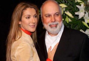 Celine and husband Rene Angelil